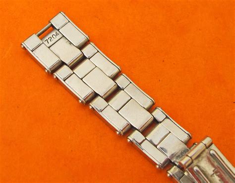 rolex rivet bracelet 19mm|Rolex Vintage 1971 C&I 19mm Stretch Rivet Bracelet for .